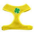 Unconditional Love Shamrock Screen Print Soft Mesh Harness Yellow Medium UN806212